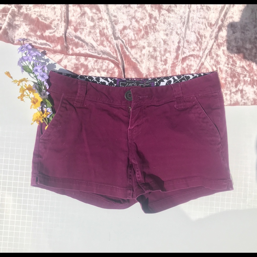 Plum shorties!